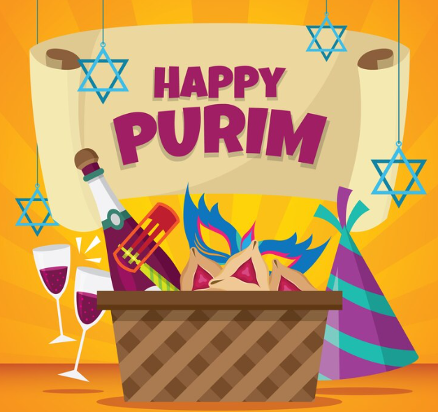 סלסלת משלוח מנות מתוקה לפורים